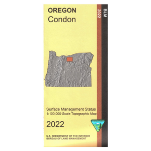 Map: Condon OR - OR012S