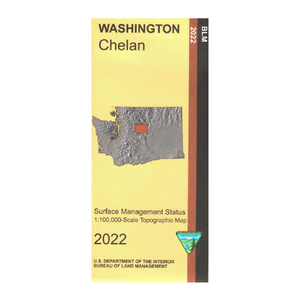 Map: Chelan WA (SURFACE) - WA007S
