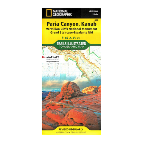 Map: Paria Canyon, Kanab (Trails Illustrated)