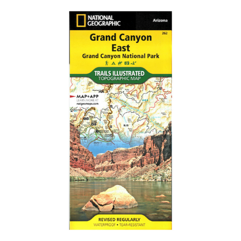 Map: Grand Canyon East (Trails Illustrated)