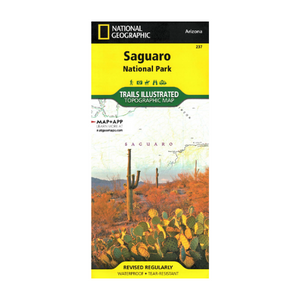 Map: Saguaro National Park (Trails Illustrated)