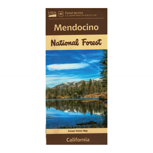 Map: Mendocino National Forest CA 2024