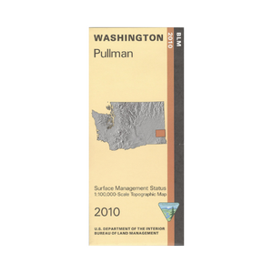 Map: Pullman WA  (SURFACE)- WA029S