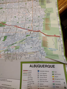 Map: Albuquerque City Street
