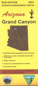 Map: Grand Canyon AZ - AZ121S
