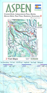 Map: Aspen & Crested Butte Trails CO