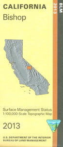 Map: Bishop CA - CA030S