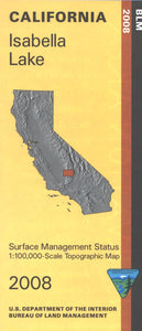 Map: Isabella Lake CA - CA200S