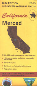 Map: Merced CA - CA265S