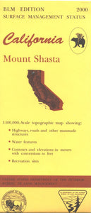 Map: Mount Shasta CA - CA280S