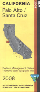Map: Palo Alto/Santa Cruz CA - CA330S