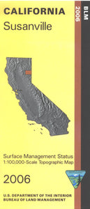 Map: Susanville CA - CA505S