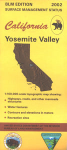 Map: Yosemite Valley CA - CA560S