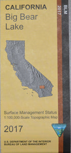 Map: Big Bear Lake CA - CA025S