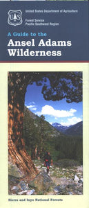 Map: Ansel Adams Wilderness CA
