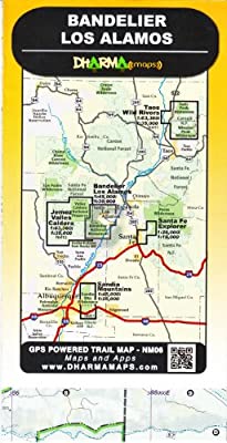 Map: Bandelier Los Alamos