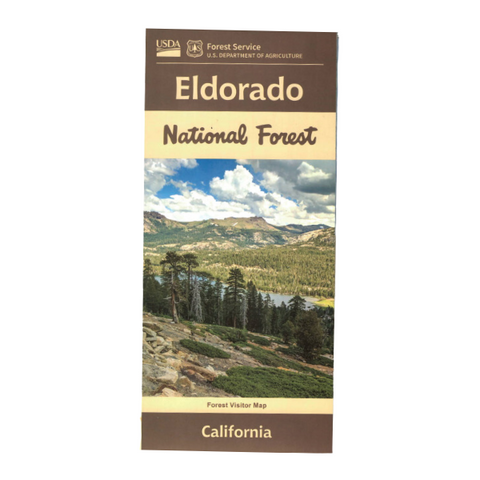Map: Eldorado National Forest CA