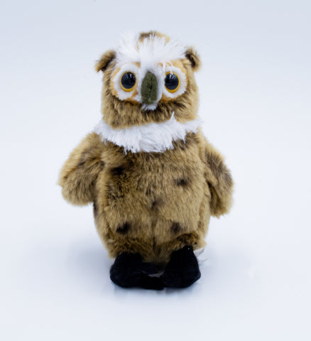 Plush: Great Horned Owl 7.5"