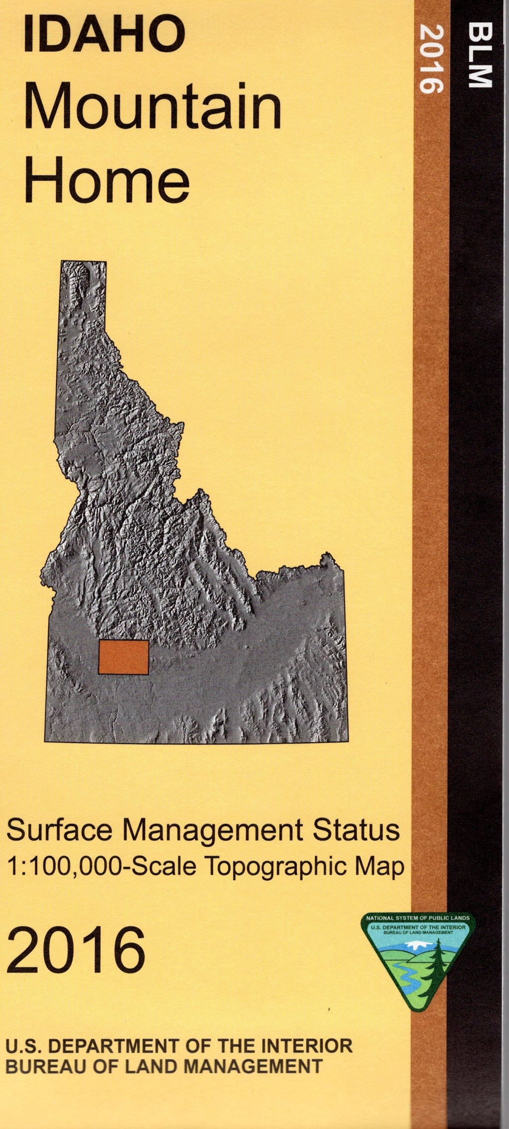 Map: Mountain Home ID - ID1042S – Public Lands Interpretive Association