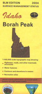 Map: Borah Peak ID - ID1008S