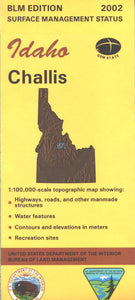 Map: Challis ID - ID1011S