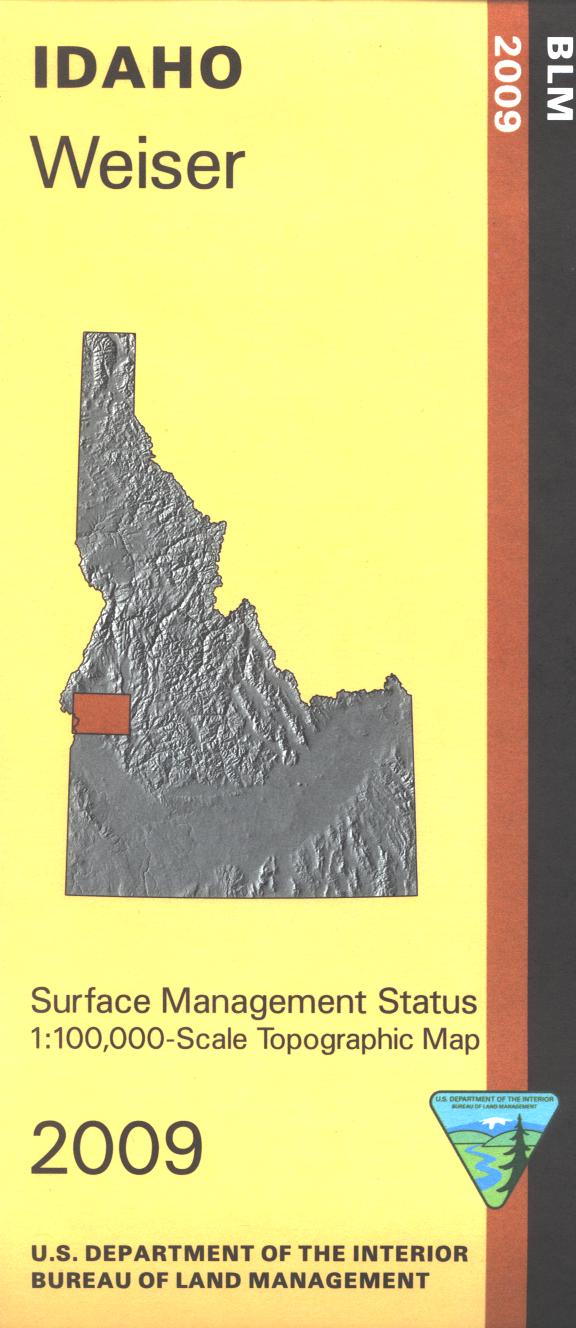 Weiser Id Map: Weiser ID - ID1072S – Public Lands Interpretive Association