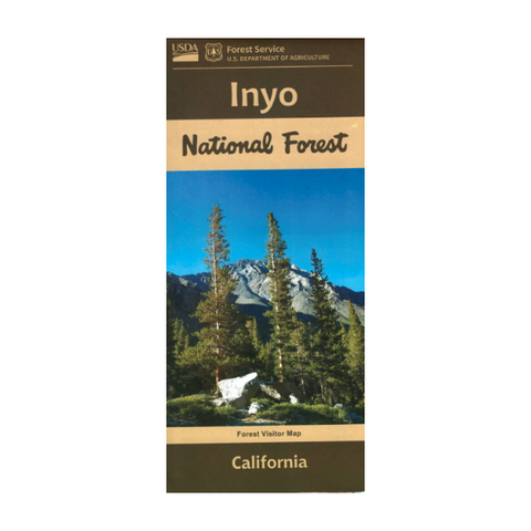 Map: Inyo National Forest CA