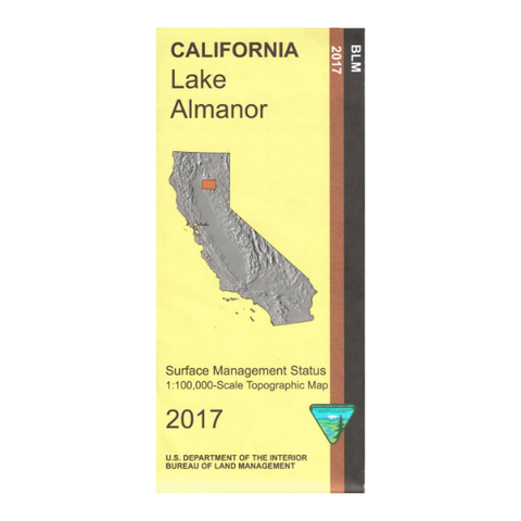 Map: Lake Almanor CA - CA215S