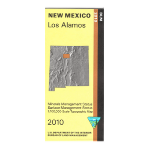 Map: Los Alamos NM (Mineral)