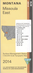 Map: Missoula East MT - MT1132S