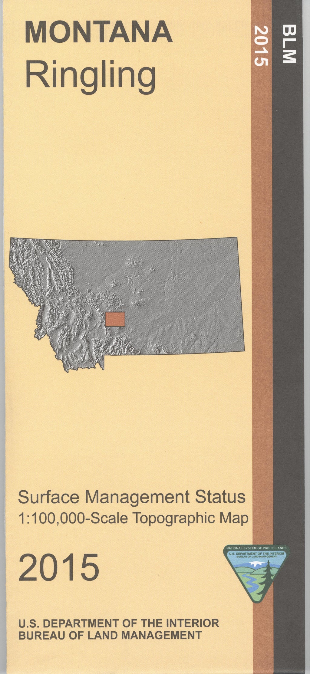 Ringling Map Map: Ringling MT - MT1162S – Public Lands Interpretive Association