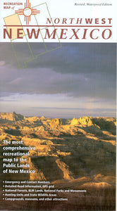 Map: New Mexico Recreation Northwest