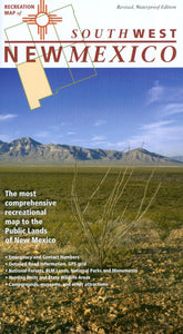Map: New Mexico Recreation Southwest