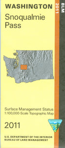 Map: Snoqualmie Pass WA (MINERAL) - WA040SM
