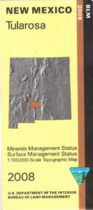 Map: Tularosa NM (Mineral)- NM058SM