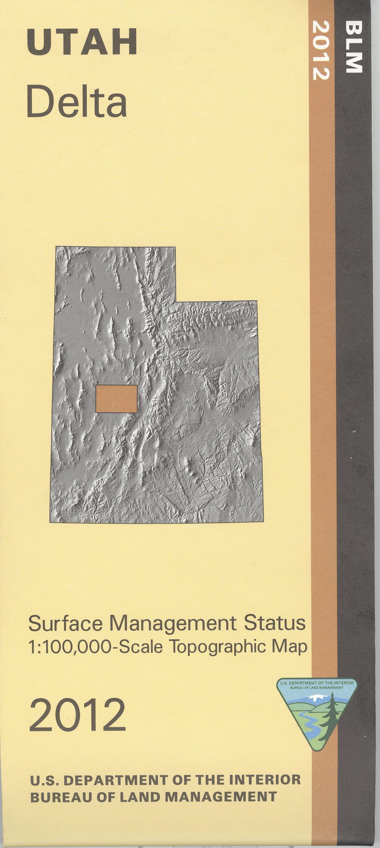 Delta Ut Map Map: Delta UT - UT106S – Public Lands Interpretive Association