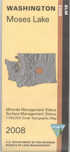 Map: Moses Lake WA (MINERAL) - WA017SM