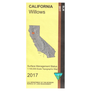 Map: Willows CA - CA555S