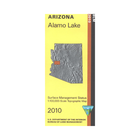 Map: Alamo Lake AZ - AZ102S