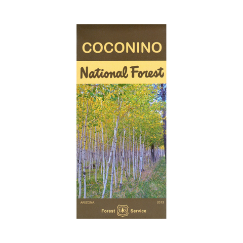 Map: Coconino National Forest AZ