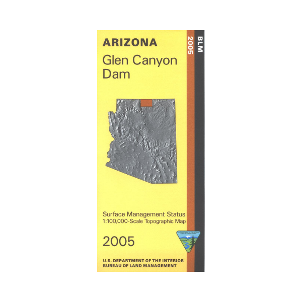 glen canyon dam map