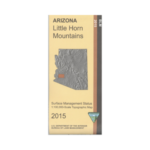 Map: Little Horn Mountains AZ - AZ124S