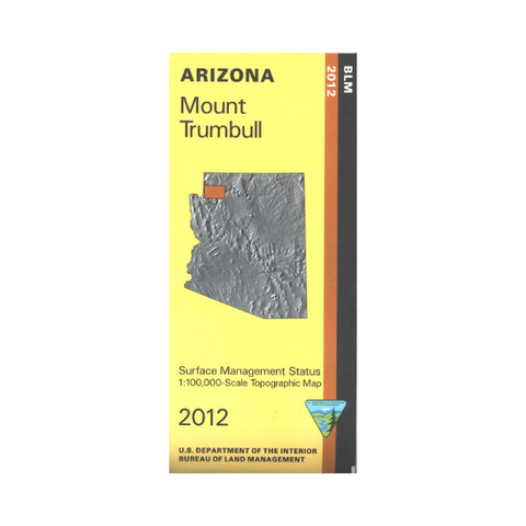 Map: Mount Trumbull AZ - AZ129S