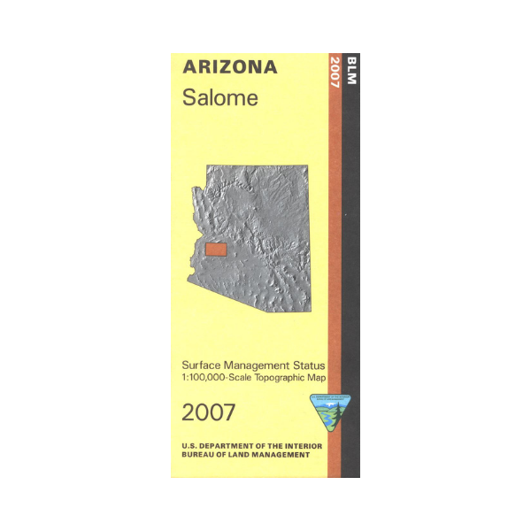 Map: Salome AZ - AZ141S – Public Lands Interpretive Association