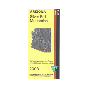 Map: Silver Bell Mountains AZ - AZ147S
