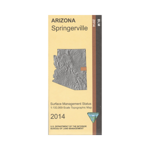 Springerville Lateral Map Map: Springerville AZ - AZ148S – Public Lands Interpretive Association