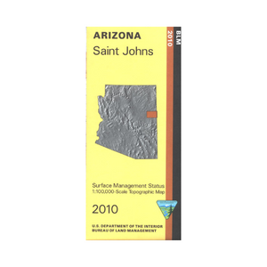 Map: St. Johns AZ - AZ149S