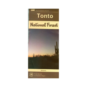 Map: Tonto National Forest AZ