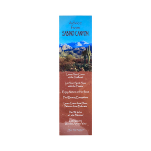 Bookmark: Advice From Sabino Canyon