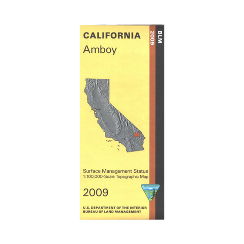 Map: Amboy CA - CA010S